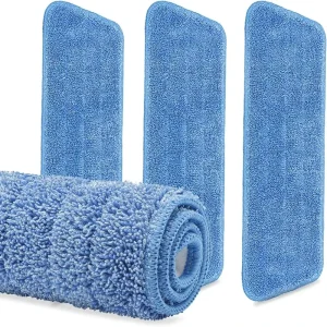 Lightweight Cinch Mop Replacement Heads Microfiber Mops Floor Cleaning Wall Mop Reusable Washable Pads Compatible