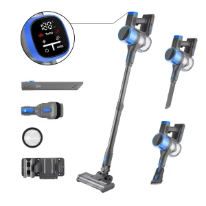 Lightweight Cordless Stick Vacuum Cleaner with Long Runtime for Carpet, Hardwood Floors, and Pet Hair