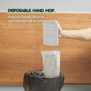 Lightweight Handheld Rag Clamp Mop Press to Swap Wipes Shark Tooth Clip Hold Wipes Tightly for Tile Gap Sanitation