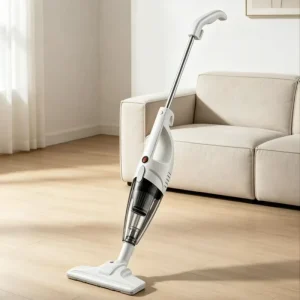 Lightweight Rechargeable Upright Electric Mop and Vacuum Cleaner with HEPA Filter and 2L Dust Capacity