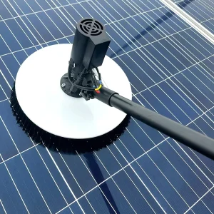 Lightweight Telescopic Pole Solar Brush for Easy Manual Operation