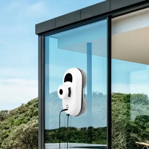 Lightweight Window Cleaning Robot with Strong Suction, Anti-Fall Protection and Hands-Free Operation