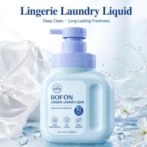 Lingerie Laundry Gel Eco Friendly Gentle Antibacterial Underwear Detergent 500ml Blood Stain Remover Deep Clean Natural