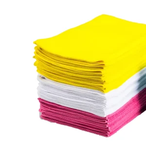 Lint-Free Microfiber Cloth Roll for Kitchen and Home Cleaning