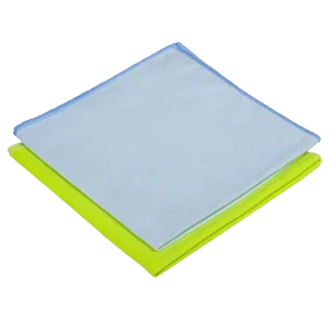Lint-Free Microfiber Suede Cloth for Non-Scratch Mirror and Screen Cleaning