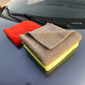 Lint-Free Scratch-Resistant Microfiber Car Wash Polishing Cloth 40x40cm