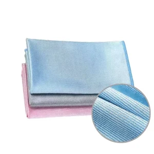 Lint Free Streak Free Microfiber Glass Cleaning Cloth Quick Dry Super Absorbent Window Towel for Kitchen Car Mirror