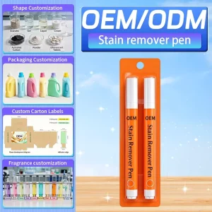 Liquid Clothing Stain Remover Pen Travel Size Portable 5%-15% Active