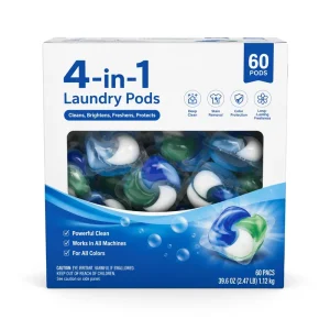 Liquid Detergent Capsules Laundry Beads Washing Pods Detergent Soap Scent Natural Laundry Pods 3-in-1
