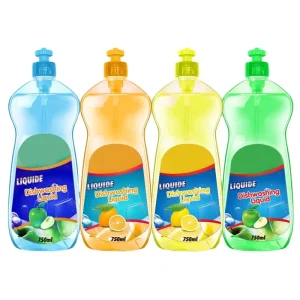 Liquid Dish Cleanser and Detergent for Household Dishwashers