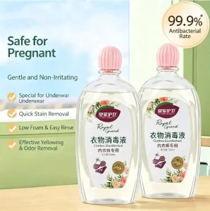 Liquid Laundry Detergent for Underwear, Removes Blood, Sweat Stains and Secretions