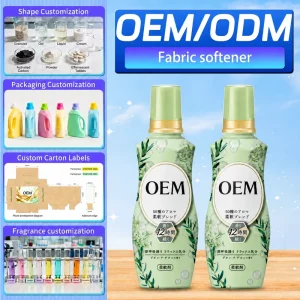 Liquid Laundry Softener Long Lasting Fragrance Fabric Softener Anti Static Clothes Conditioner Machine Wash Factory