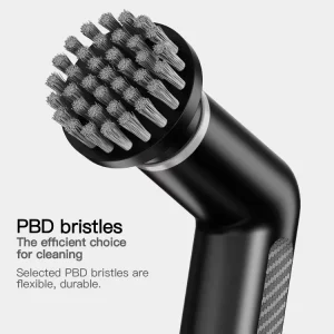 Living Bathroom 4 Heads Multi Surface Electric Spin Scrubber Cordless for Deep Cleaning All in One Cleaning Tool