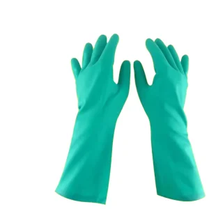 Long Cuff Women’s Reusable PVC Latex Rubber Dishwashing and Household Cleaning Gloves
