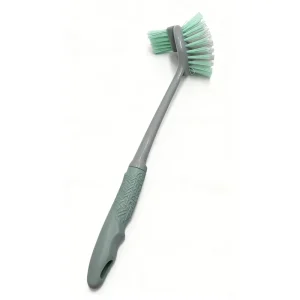 Long Handle Double Ended Pot and Dish Brush for Kitchen and Sink Cleaning