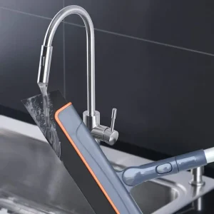 Long Handle EVA Squeegee Floor Cleaning Plastic Squeegee