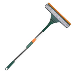 Long Handle Glass Cleaner Wiper Squeegee for Toilet and Household Windows