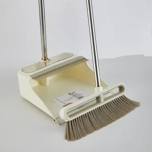 Long Handle Household Floor Cleaning Plastic Broom Dustpan Set