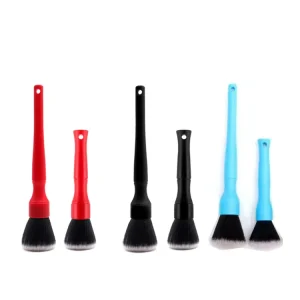 Long-Handle Plastic Car Wash Brush Set Detailing Car Cleaning Pack