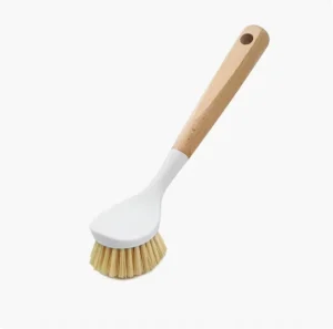 Long-Handle Pot Cleaning Brush Household Dish Scrubber for Oil Stain and Scale Removal