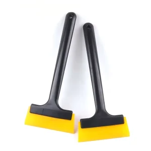 Long Handle Rubber Squeegee Glass Cleaning Scraper Window Tinting Vinyl Wrap Tool Car Film Application Anti Scratch