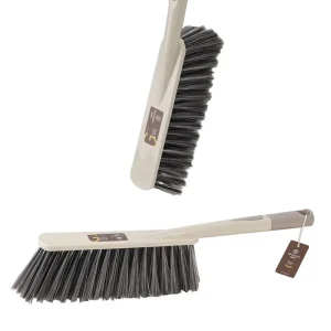 Long Handle Soft Bristle Furniture and Bed Sweeping Brush for Pet Hair Removal