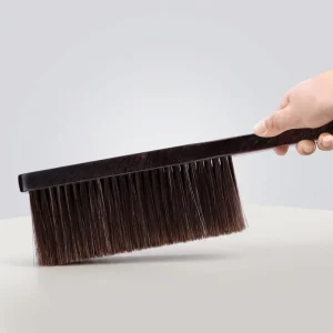 Long Handle Wooden Bed Brush with Soft Fibers for Home Bedroom and Sofa Cleaning