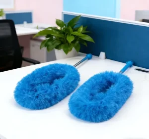 Long-Handled Microfiber Ceiling Fan Duster Flexible Cleaning Brush for Car Use