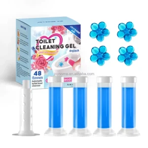 Long Lasting Eco Friendly Deodorizing Gel Toilet Cleaner with BSCI Certification 45g pc Fresh Flower Lavender Fragrance