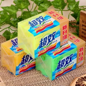 Long Lasting Freshness Customized 238g Colorful Soap Bar Deep Cleaning Whitening Effect Factory Price Laundry Soap