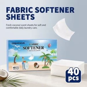 Long Lasting Scent Disposable Non Harmful Dryer Fabric Softener Sheets Anti Static Wrinkle Reduction Clothes Softener