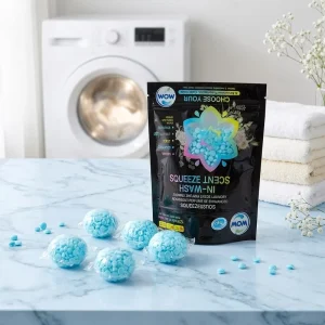 Long-Lasting Scented Fabric Softener Beads Solid Clothing Fragrance Ball for Laundry Detergent Disposable Household Use