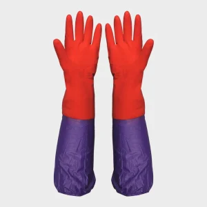 Long PVC Rubber Winter Household Gloves