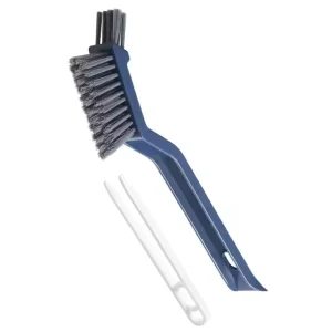 Long Plastic Handheld Cleaning Brush for Kitchen and Bathroom Corner Floor Gap Washing Scourer for Hair Removal Home Cleaning