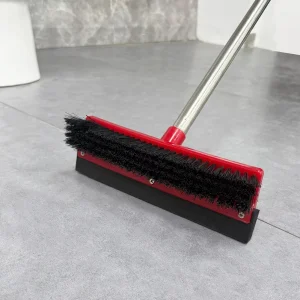 Long Pole Crevice Cleaning Brush Bathroom Scrub Brush Wiper Head Multi Surface Gap Cleaning Brush