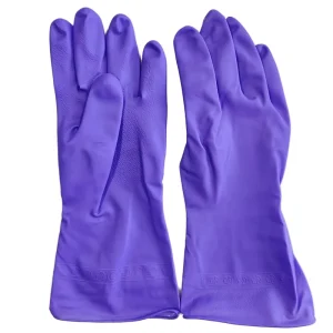 Long-Sleeve PVC Cleaning Gloves, Waterproof, Anti-Slip, Reusable, for Kitchen Dishwashing