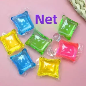 Loose-Pack Single-Chamber Concentrated Laundry Detergent Pods Floral and Fruit Fragrance