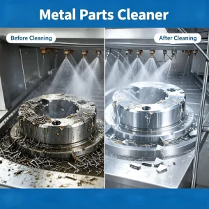 Low Foam Water Based Industrial Cleaner and Degreaser for Spray and Ultrasonic Metal Parts Washing Systems