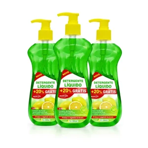 Low-Foaming Plant-Based Dishwashing Liquid Removes Grease Stains for Kitchen and Restaurant Use