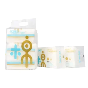 Low MOQ Disposable Cotton Tissue Roll OEM Soft Facial Towels Dry Soft Face Household Disposable Cotton Towels Roll