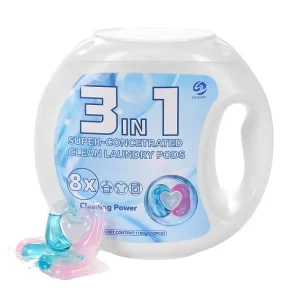 Low Price Good Quality Travel Size Laundry Washing Pods Enzyme Professional Softener Clothes Laundry Detergent Capsules Heart