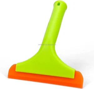 LumaView Super Flexible Plastic Rubber Squeegee Auto Water Blade Water Wiper Shower Squeegee 5.9” Blade 7.5” Long Handle