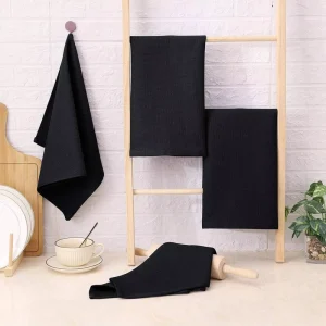 Luxurious Towel Set Lightweight Waffle Knit Towel Custom Home Washer Different Colors
