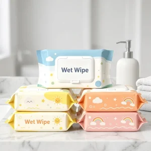 Luxury Gentle Sensitive Skin Alcohol Free Hypoallergenic Manufacturer Non Woven Cleansing Pet Wet Wipes