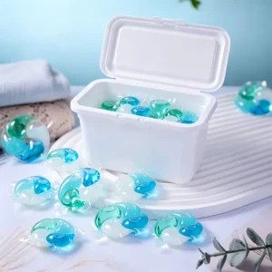 Luxury Perfume Disposable Detergent Pods 72H Long Lasting Customized Fragrance Anti Mite Anti Bacterial Deep Cleaning Apparel