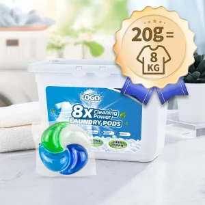 Luxury Scent Boosters Laundry Detergent Pods 48-Hour Fragrance Lock Technology Cold Water Activated Energy Efficient