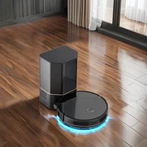 M8 Robot Vacuum Cleaner with Self-Emptying Dustbin, 4000Pa Suction, App Control, Sweeping and Mopping