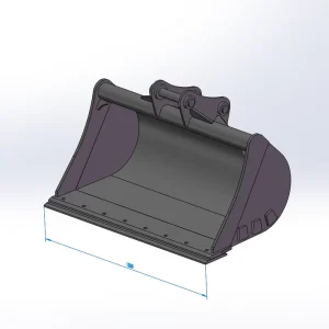 MB-1200 Mud Bucket 1200mm Width Q355/Q460 Steel for 6 Ton Excavators Customizable Capacity With Lifetime Warranty