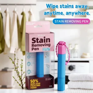 MIIGUU OEM Private Label Gel Stain Removing Pen Child Safe Non Toxic 80% Active Ingredient Fabric Cleaning Pen for Clothing