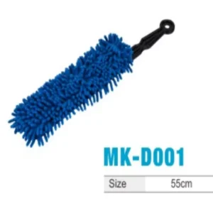 MK D001 Chenille Microfiber Duster 55cm Long Handle Bendable Cleaning Brush for Car Interior & Household Dust Removal